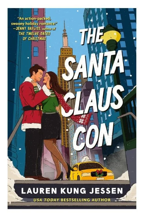 Book cover of The Santa Claus Con by Lauren Kung Jessen