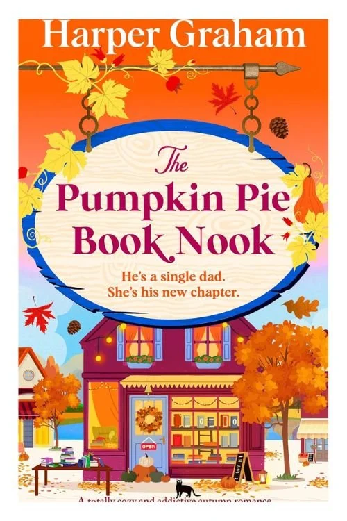 Book cover of The Pumpkin Pie Book Nook by Harper Graham