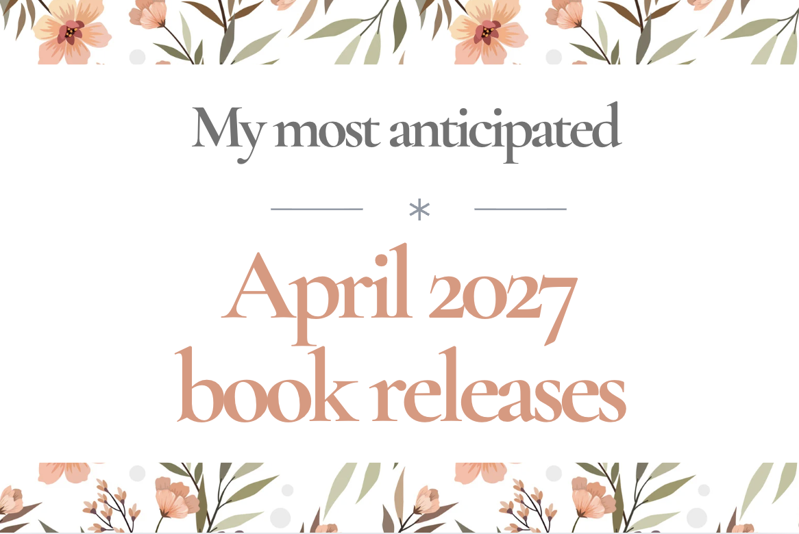 Most anticipated April 2027 book releases