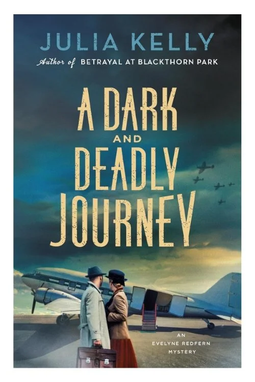 Book cover of A Dark and Deadly Journey by Julia Kelly