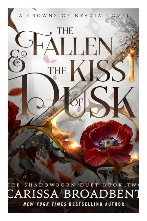 Book cover of The Fallen & the Kiss of Dusk from Carissa Broadbent