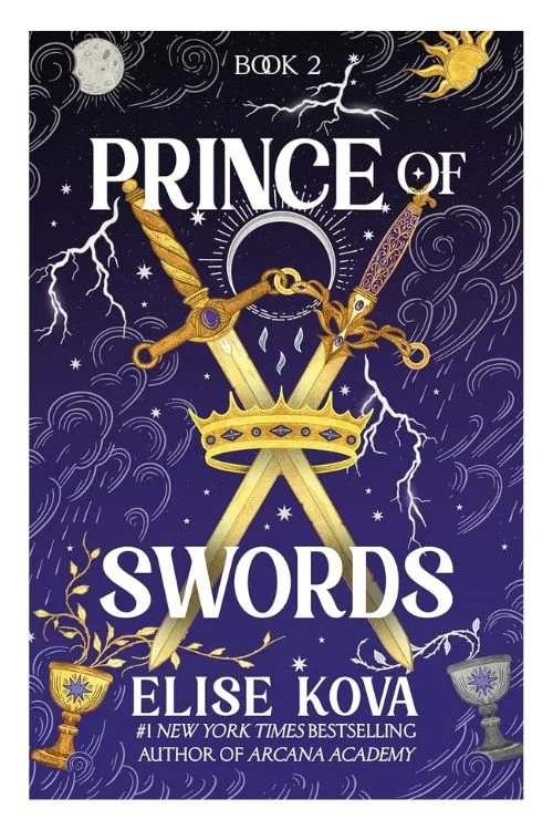 Book cover of Prince of Swords by Elise Kova
