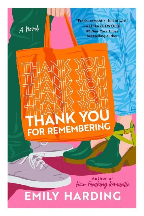 Book cover of Thank You for Remembering by Emily Harding