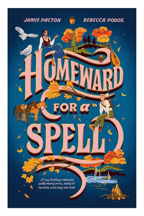 Book cover of Homeward for a Spell by Jamie Pacton