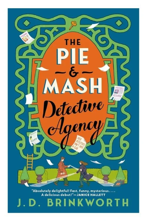 Book cover of The Pie & Mash Detective Agency by J.D. Brinkworth