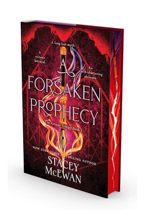 Book cover of A Forsaken Prophecy by Stacey McEwan