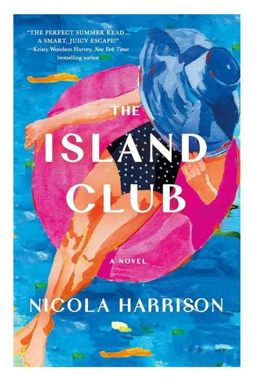 Book cover of The Island Club by Nicola Harrison