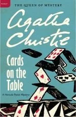 Book cover of Cards on the Table by Agatha Christie