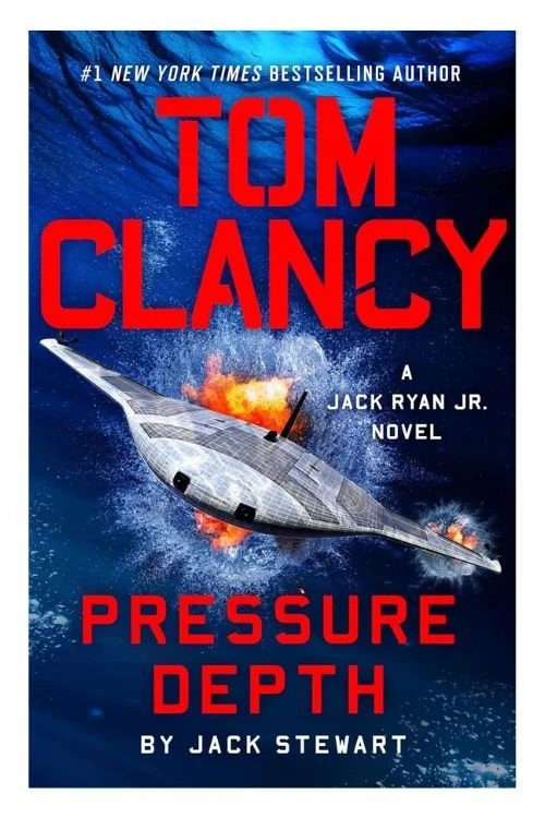 Book cover of Tom Clancy Pressure Depth by Jack Stewart