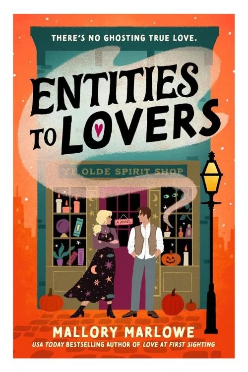 Book cover of Entities to Lovers by Mallory Marlowe