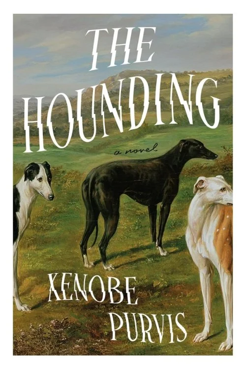 Book cover of The Hounding by Xenobe Purvis