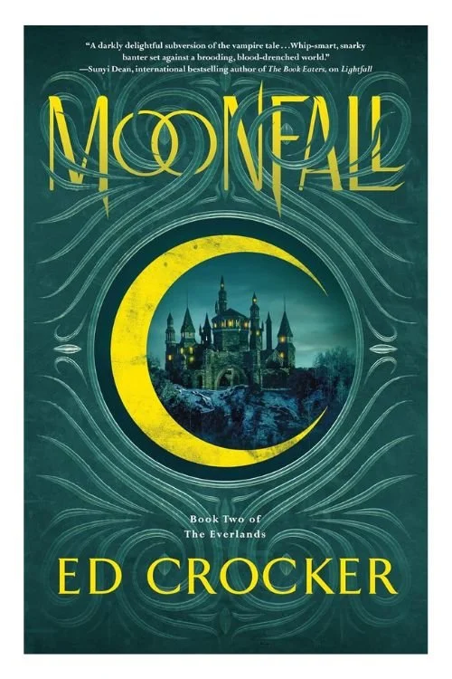 Book cover of Moonfall by Ed Crocker
