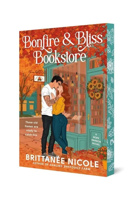 Book cover of Bonfire and Bliss Bookstore by Brittanee Nicole