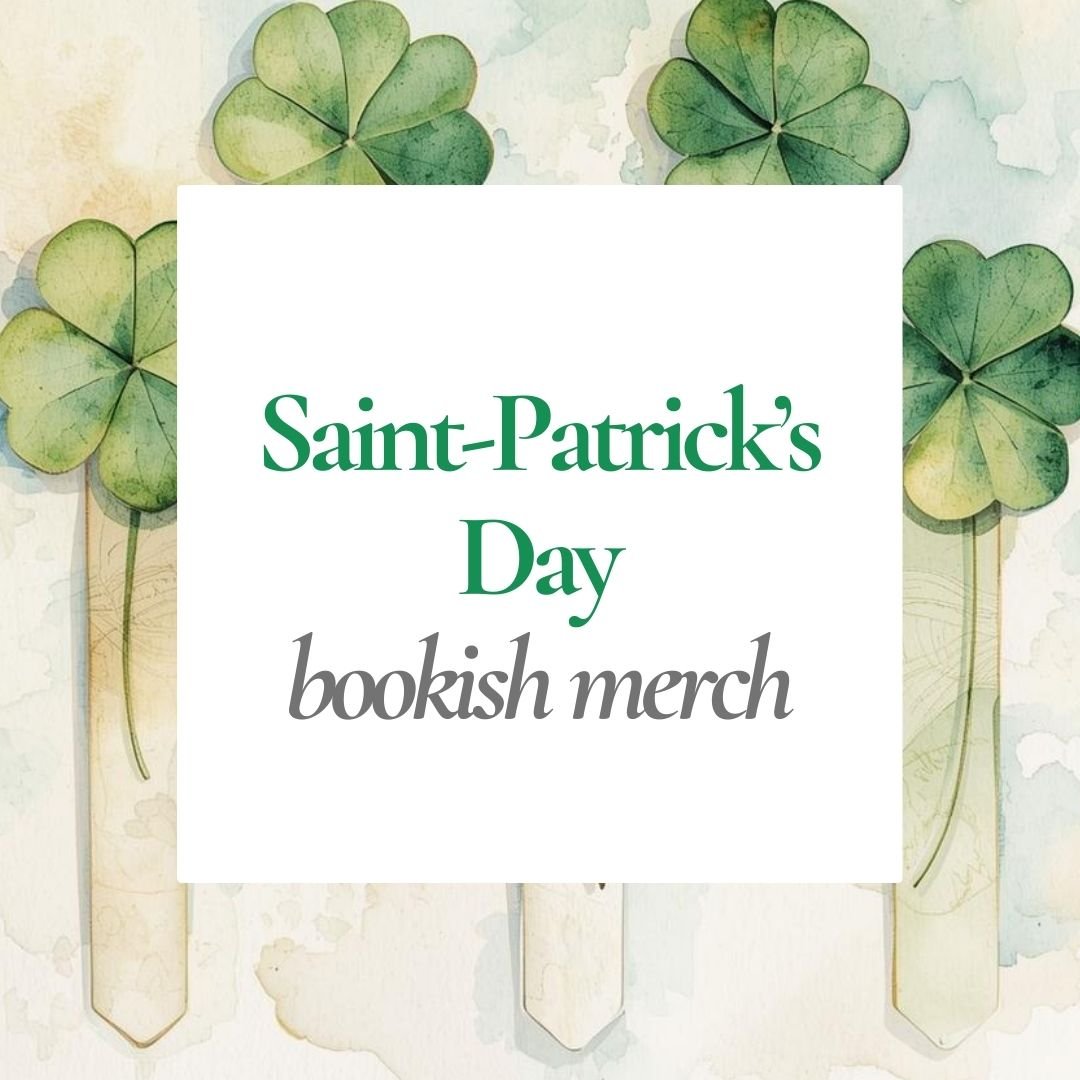 Bookish St-Patrick's Day merch