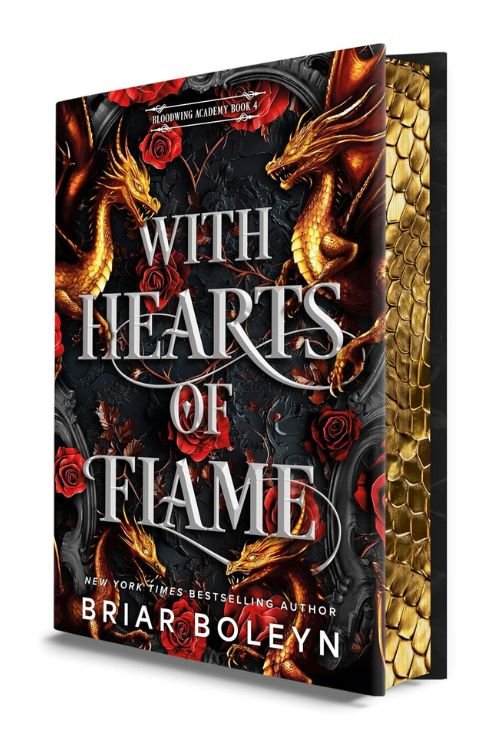 Book cover of With Hearts of Flame by Briar Boleyn