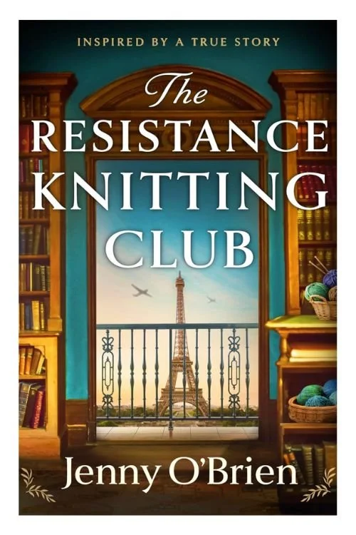 Book cover of The Resistance Knitting Club by Jenny O'Brien