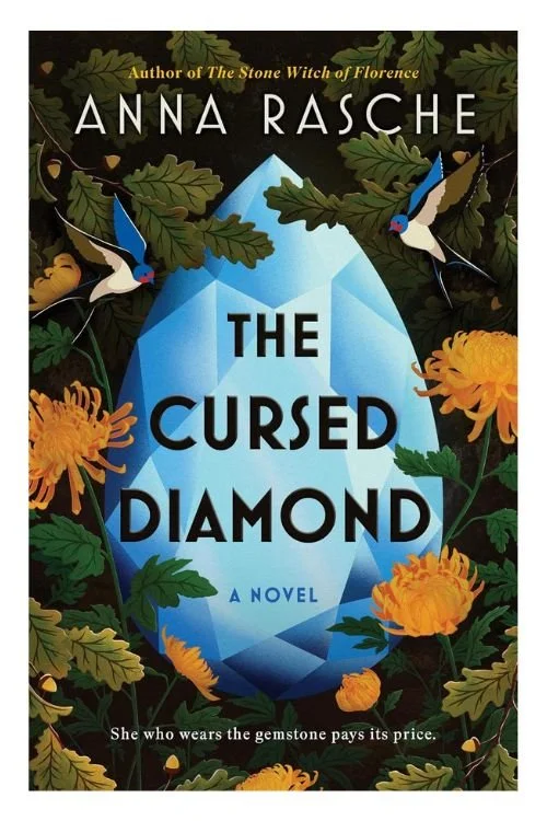 Book cover of The Cursed Diamond by Anna Rasche