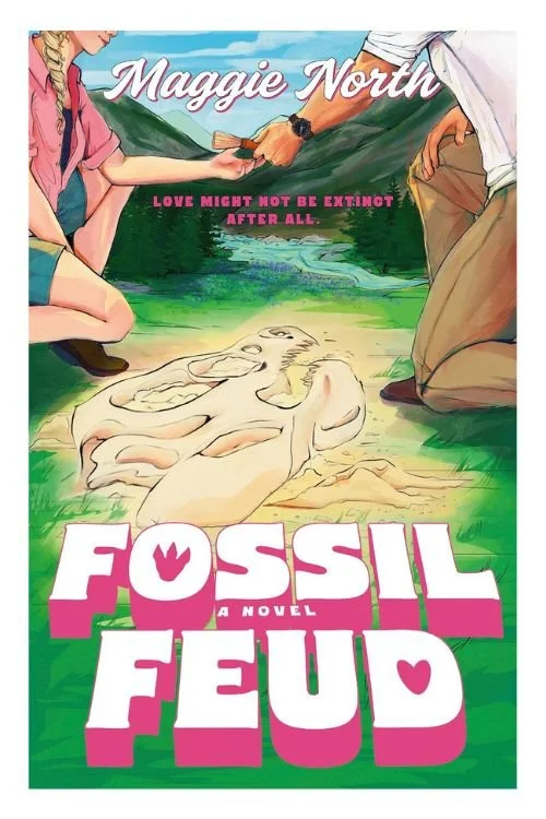 Book cover of Fossil Feud by Maggie North