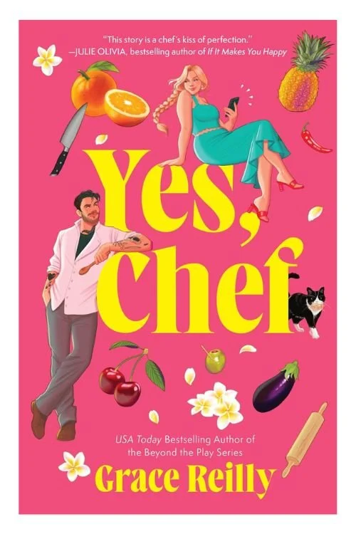 Book cover of Yes, Chef by Grace Reilly
