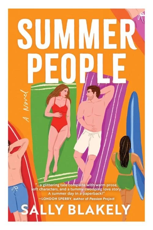 Book cover of Summer People by Sally Blakely