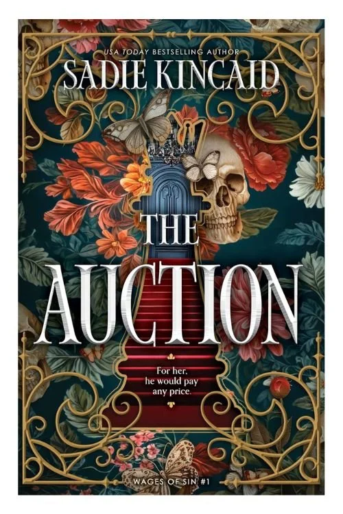 Book cover of The Auction by Sadie Kincaid