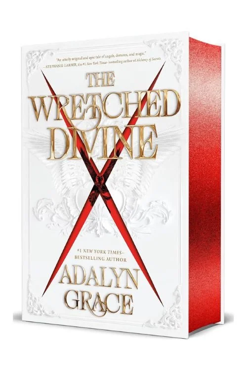 Book cover of The Wretched Divine by Adalyn Grace