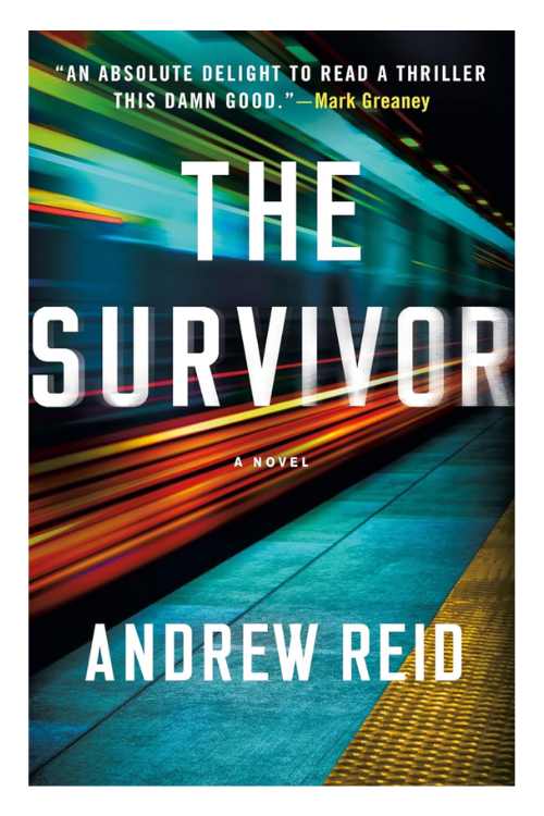 Book cover of The Survivor by Andrew Reid