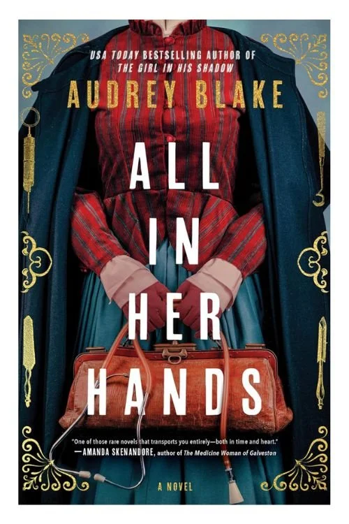 Book cover of All In Her Hands by Audrey Blake