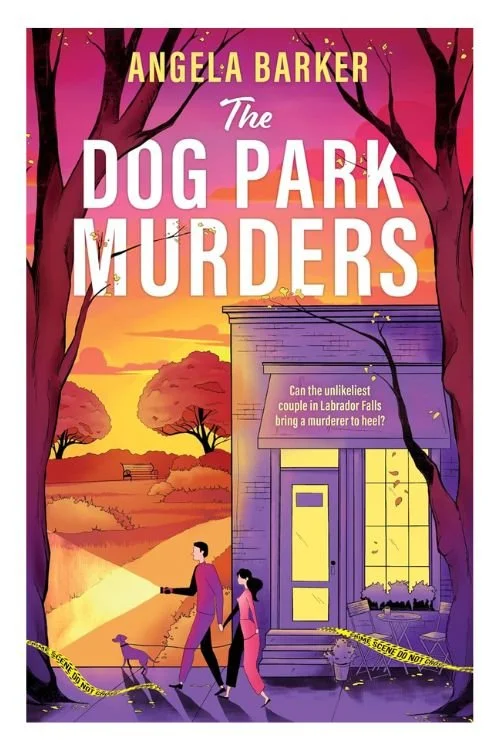 Book cover of The Dog Park Murders by Angela Barker