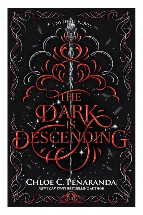 Book cover of The Dark is Descending by Chloe C. Peñaranda