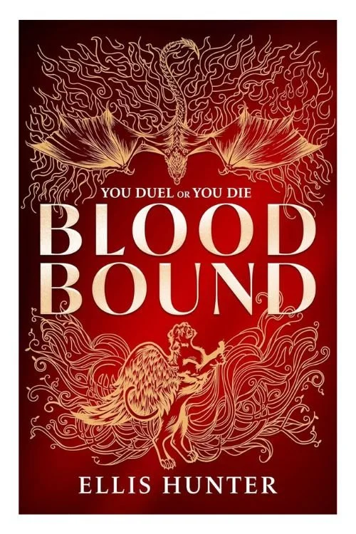 Book cover of Blood Bound by Ellis Hunter