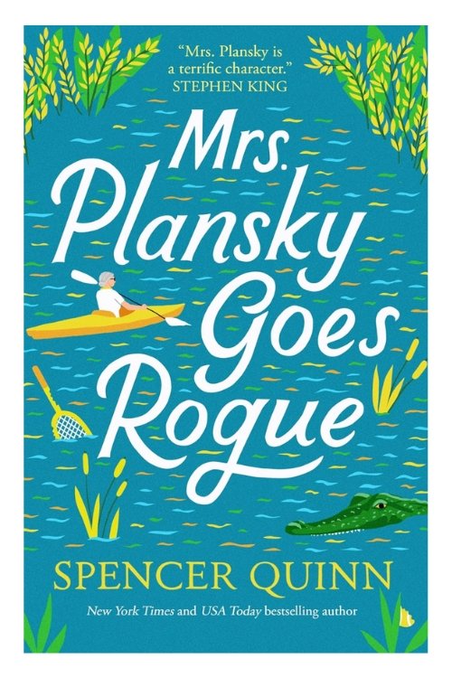 Book cover of Mrs. Plansky Goes Rogue by Spencer Quinn