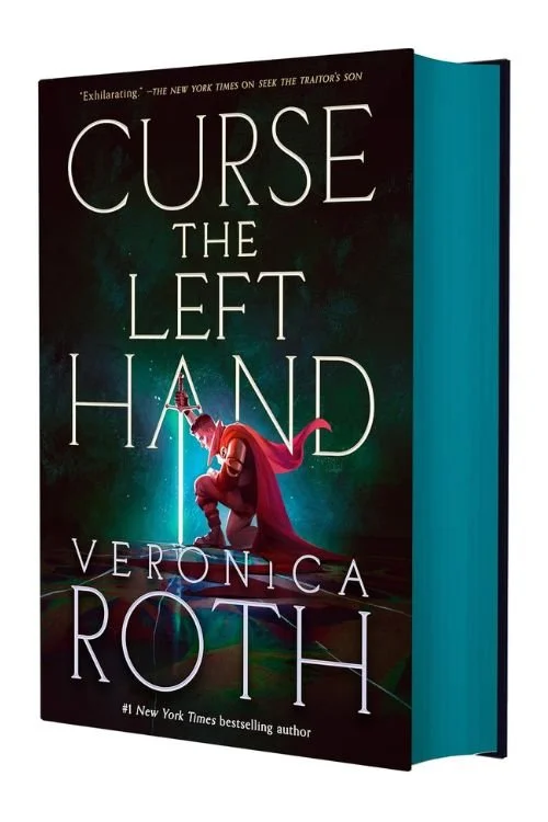 Book cover of Curse The Left Hand by Veronica Roth