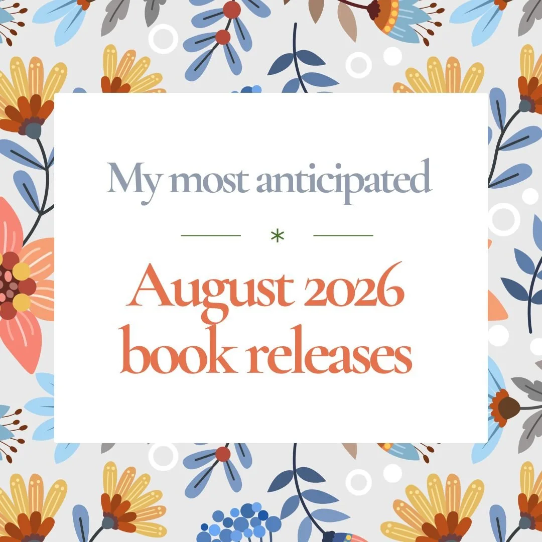 Most anticipated August 2026 books