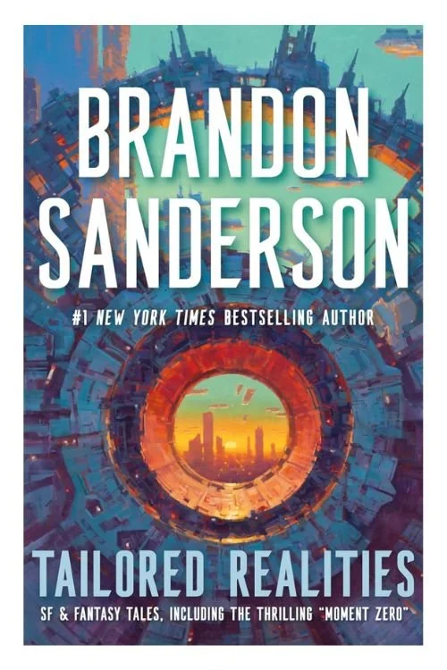Book cover of Tailored Realities by Brandon Sanderson