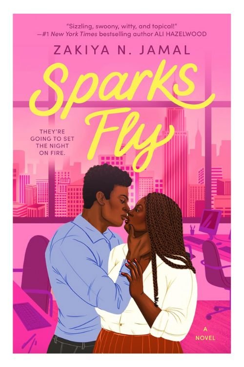 Book cover of Sparks Fly by Zakiya N. Jamal
