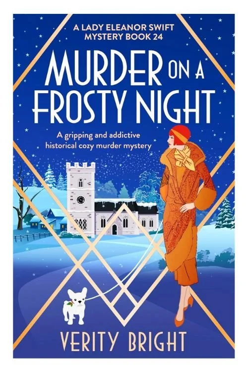 Book cover of Murder on a Frosty Night by Verity Bright