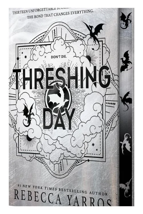 Book cover of Threshing Day Rebecca Yarros