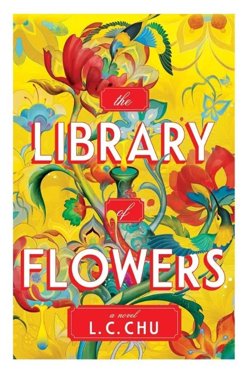Book cover of The Library of Flowers by L.C. Chu