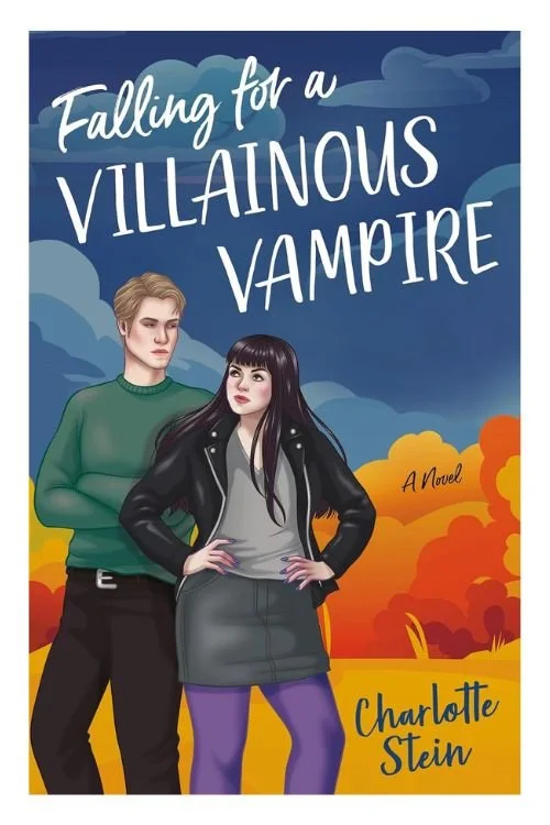 Book cover of Falling For A Villainous Vampire by Charlotte Stein