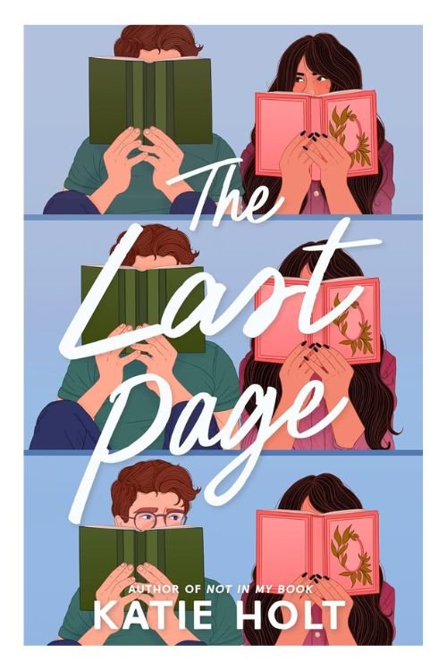Book cover of The Last Page by Katie Holt