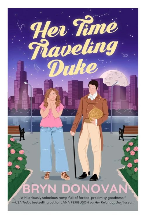Book cover of Her Time Traveling Duke by Bryn Donovan