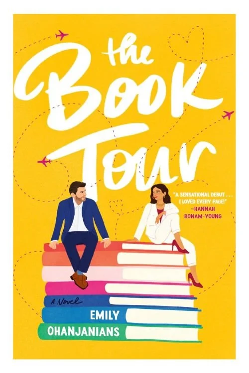 Book cover of The Book Tour by Emily Ohanjanians