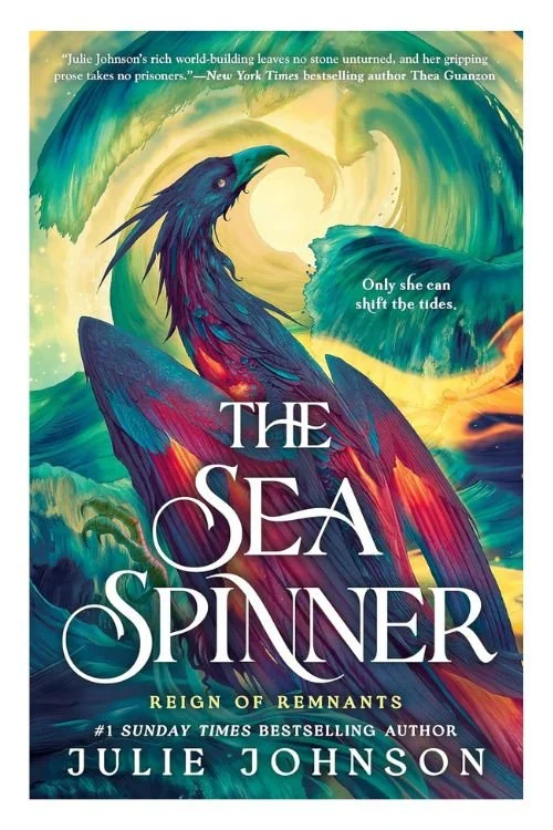 Book cover of The Sea Spinner by Julie Johnson