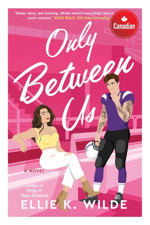 Book cover of Only Between Us by Ellie K. Wilde