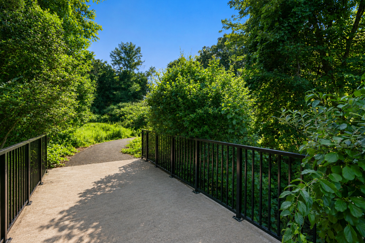 Community Nature Path located within The Devon at Weiss Farm's ground