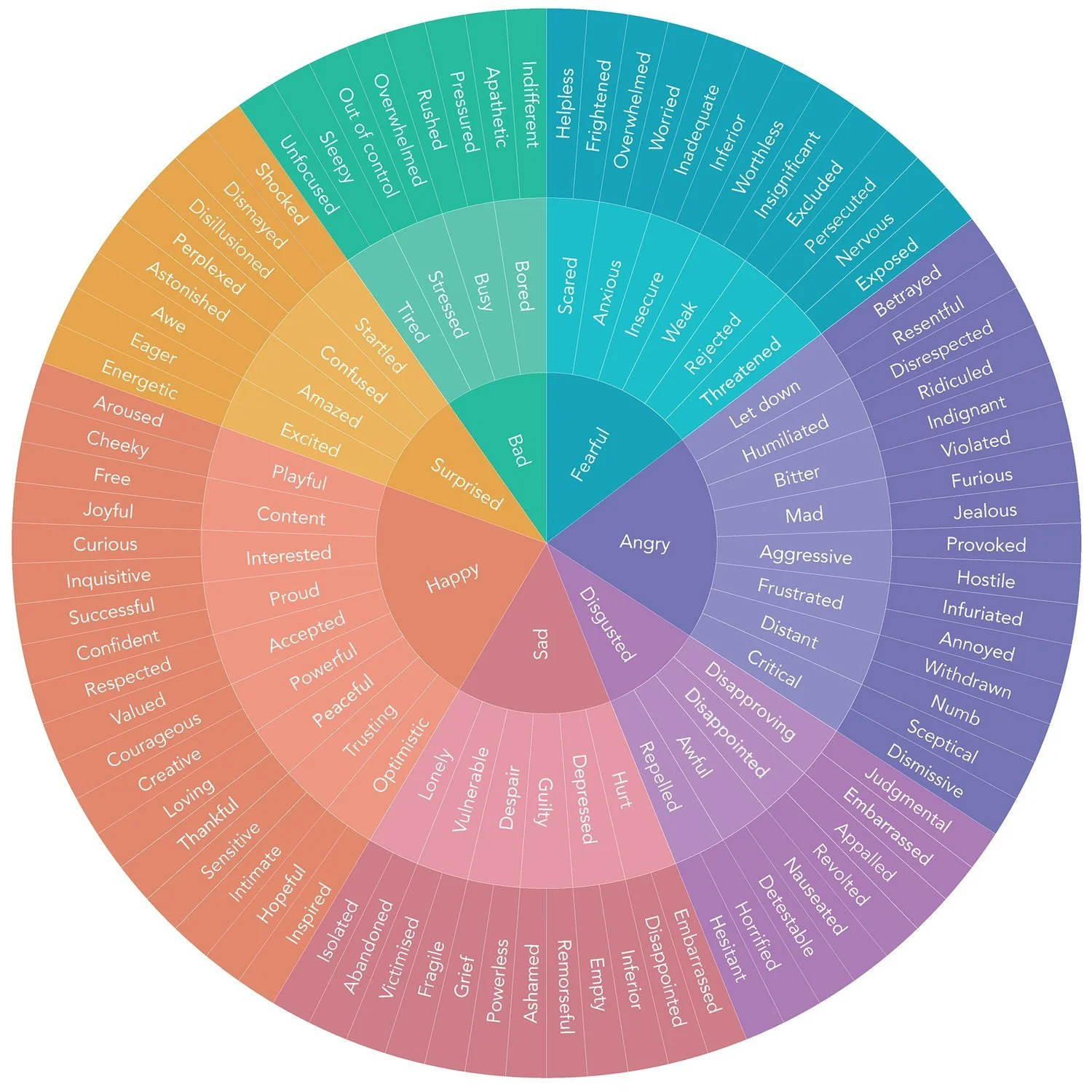 The Emotions Series: The Feelings Wheel