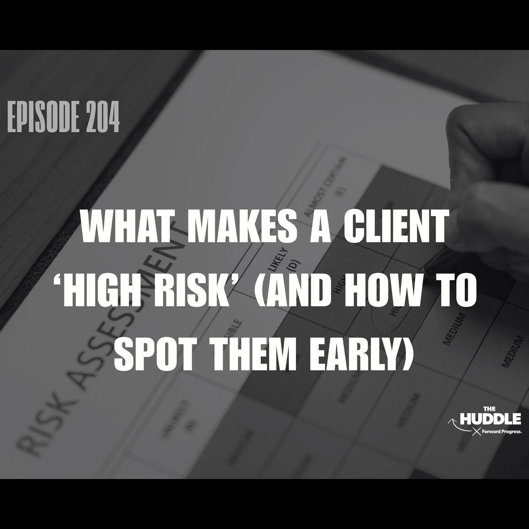 The Huddle - Episode 204. The Profit Leaks Nobody Talks About