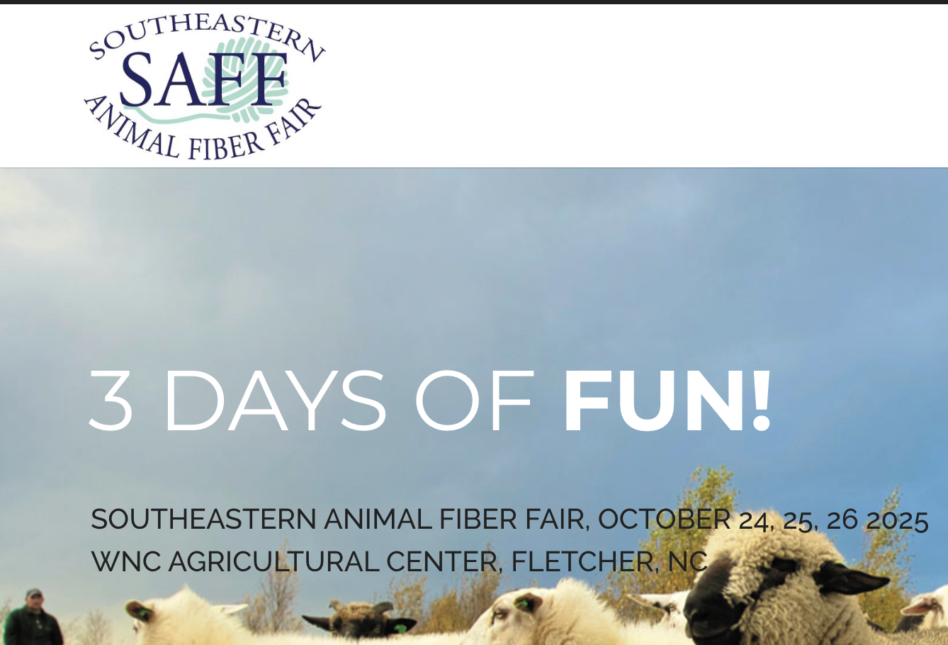 Southeastern Animal Fiber Fair - SAFF