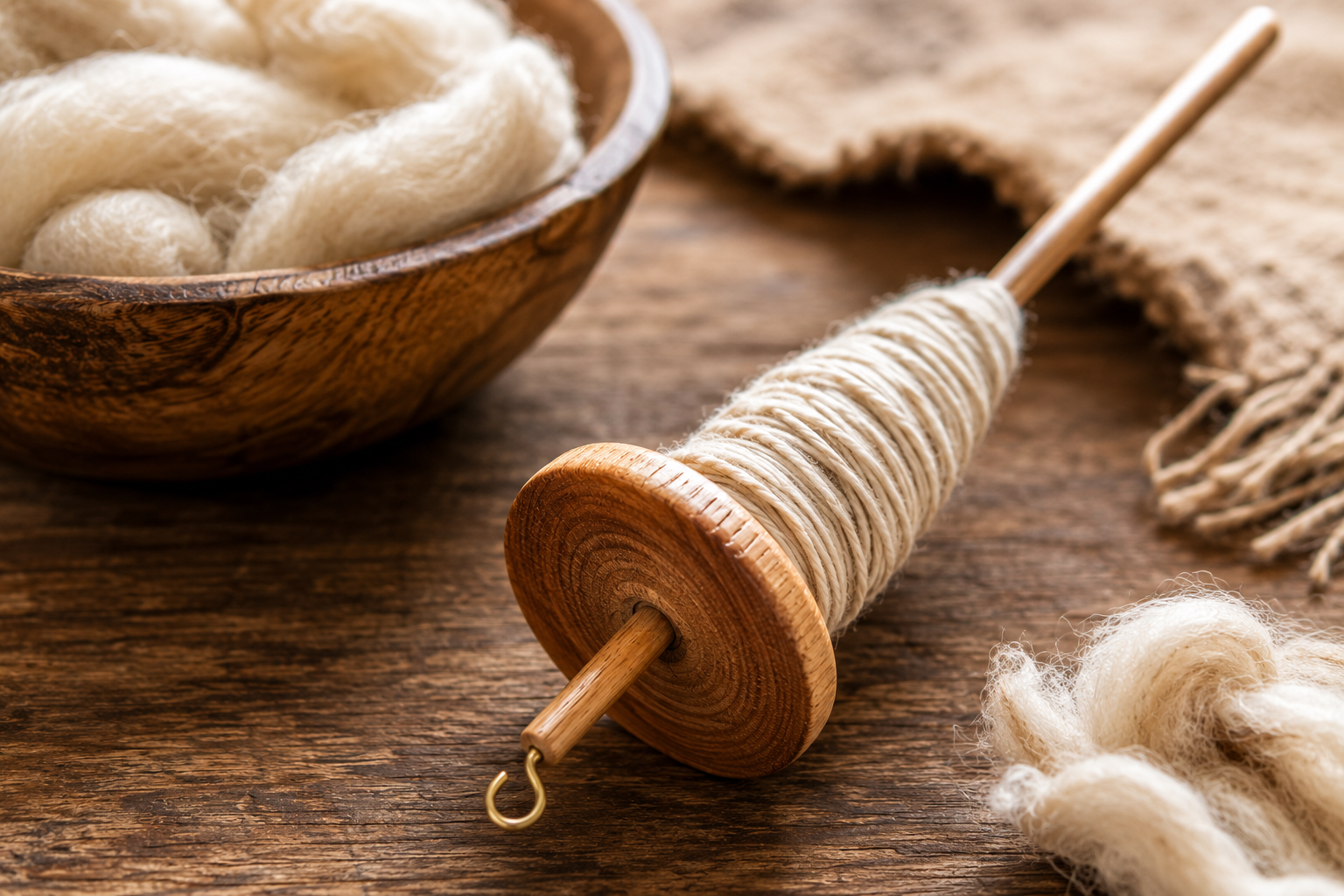 Spin Your Own Yarn: Drop Spindle Class